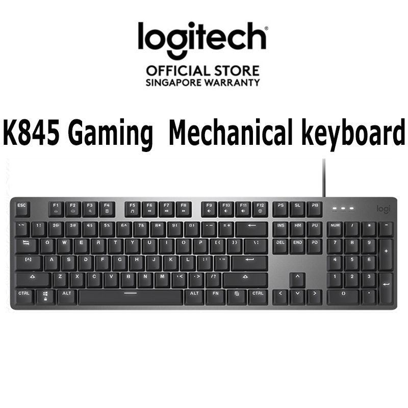 Logitech K845 Mechanical Keyboard With Ttc Red Blue Brown Switch(built 