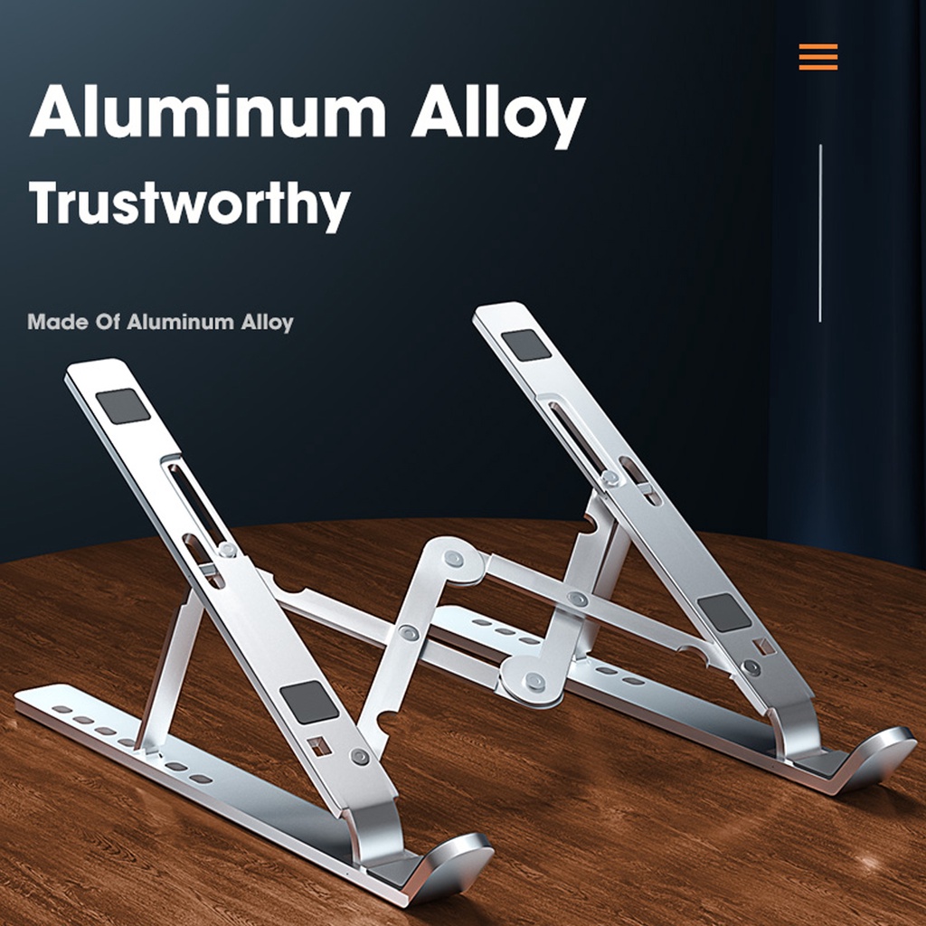 Aluminum Alloy Laptop Stands Holder Support Pc Portable Notebook Stand ...