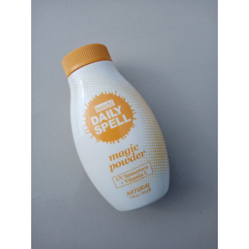 Bench Daily Spell Magic Powder ( natural) Shopee Philippines