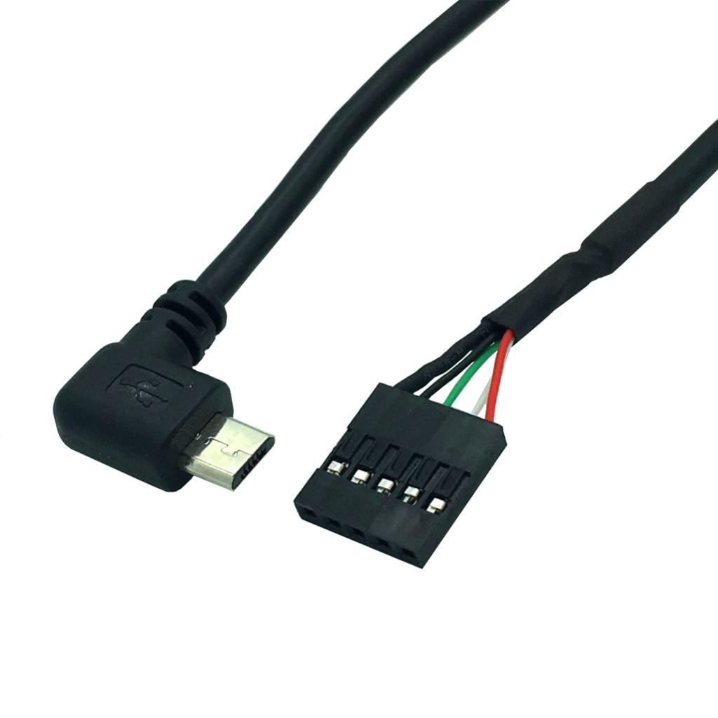 Micro USB Male to 5Pin Female Header Motherboard Cable Cord Line ...