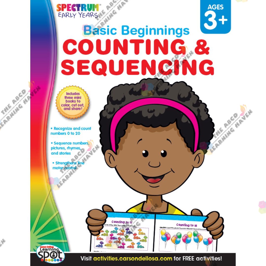 Toddler Spectrum Early Years 3+ Workbook Basic Beginnings (Grade ...