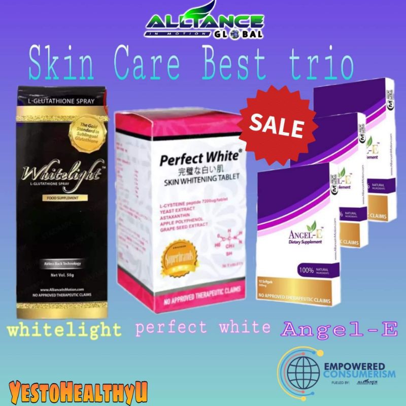 Whitelight PerfectWhite and Angel E SKIN CARE TRIO PROMO
