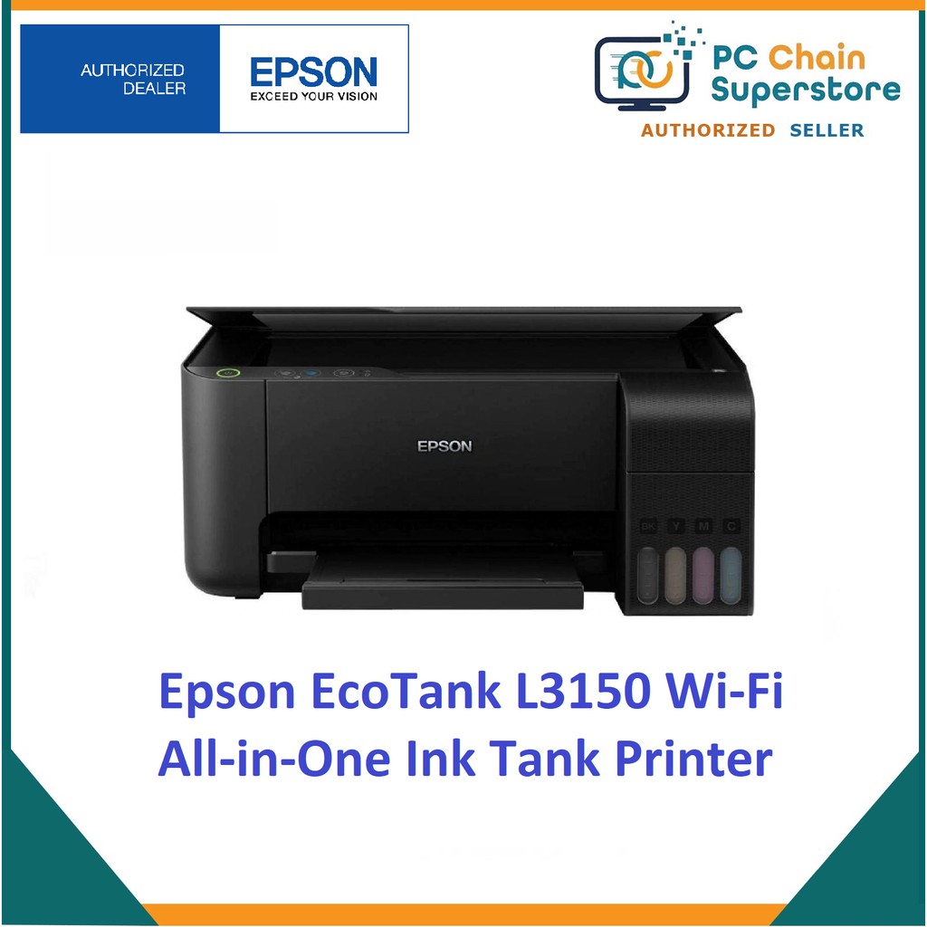 Epson Ecotank L3150 Wi Fi All In One Ink Tank Printer Shopee Philippines 6622
