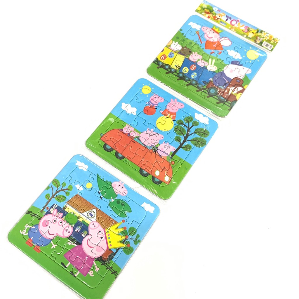 Casse tete 3 en 1 Peppa Pig 20/36/50 pcs main image 0