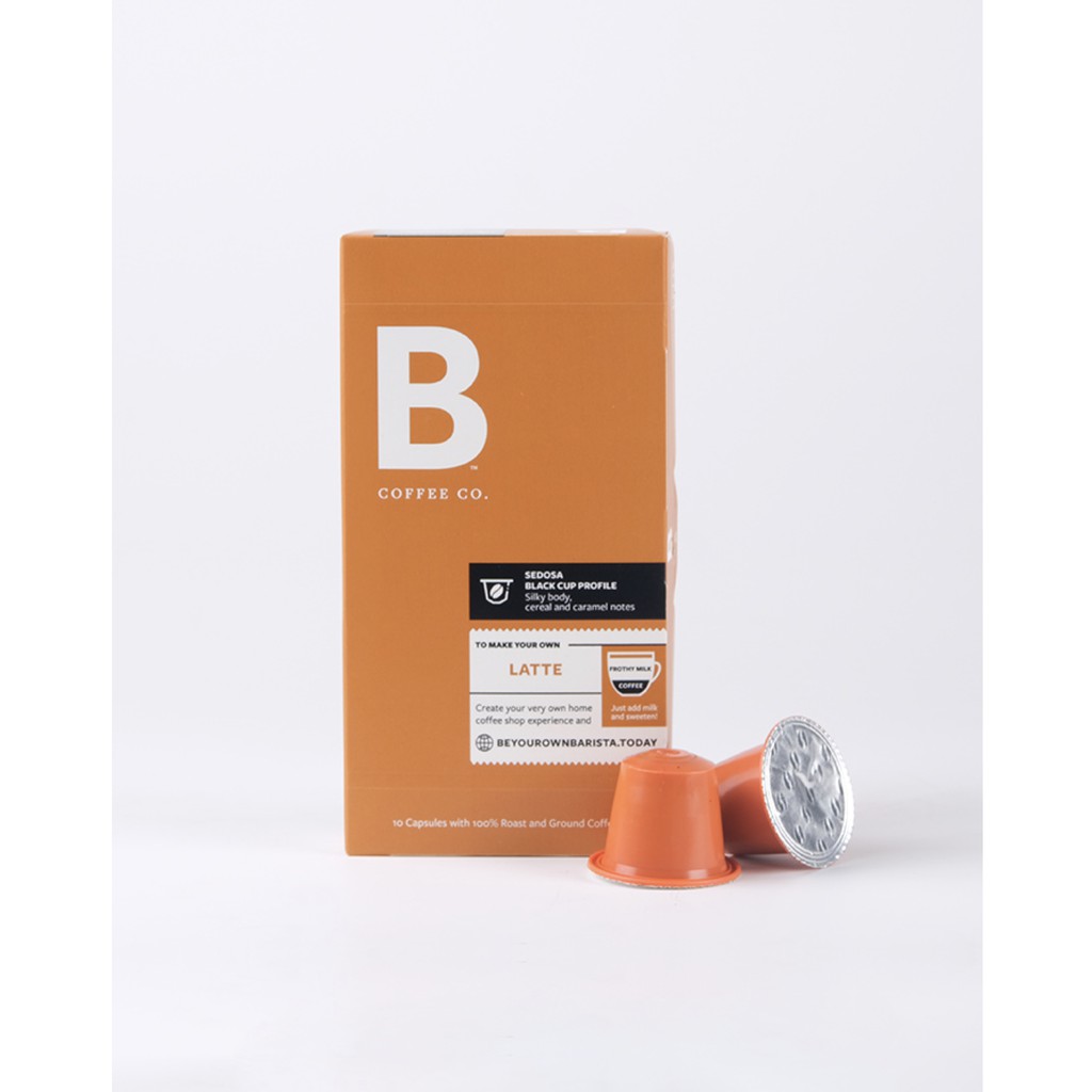 B Coffee Co. Sedosa Latte Coffee Capsules 10 Pods - Nespresso ...