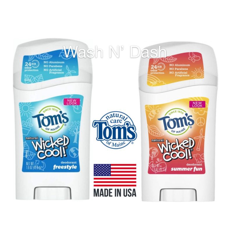 Tom's of Maine Teens Deodorant 45.3g / 1.6oz | Shopee Philippines