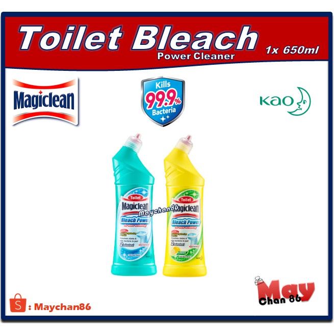 Magiclean Toilet Bleach Power Cleaner 500ml Shopee Philippines