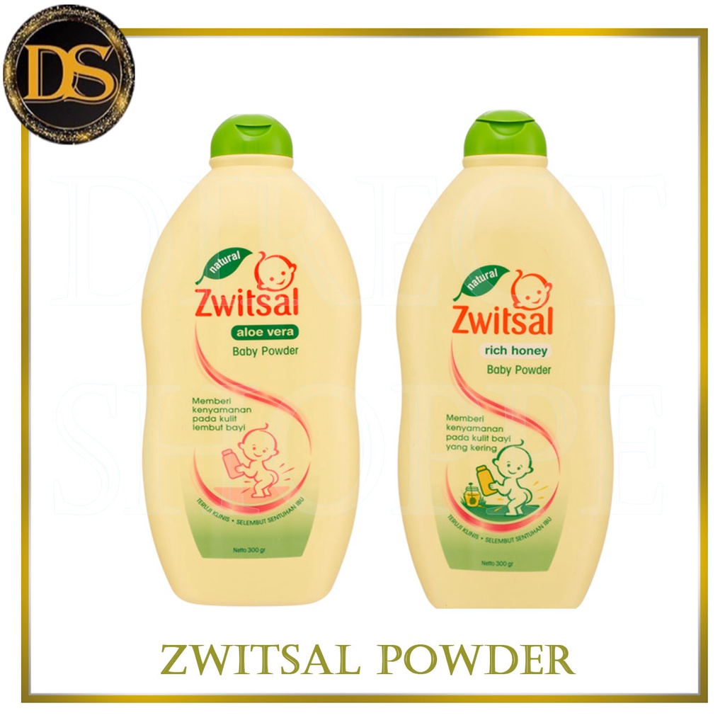 Zwitsal Baby Powder AloeVera And Richhoney 300g And Baby Cologne 100% ...