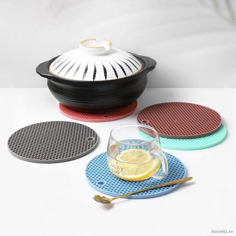 HomeAce Silicon Insulation Mat Coaster Cup Hexagon Mats Pad Heat