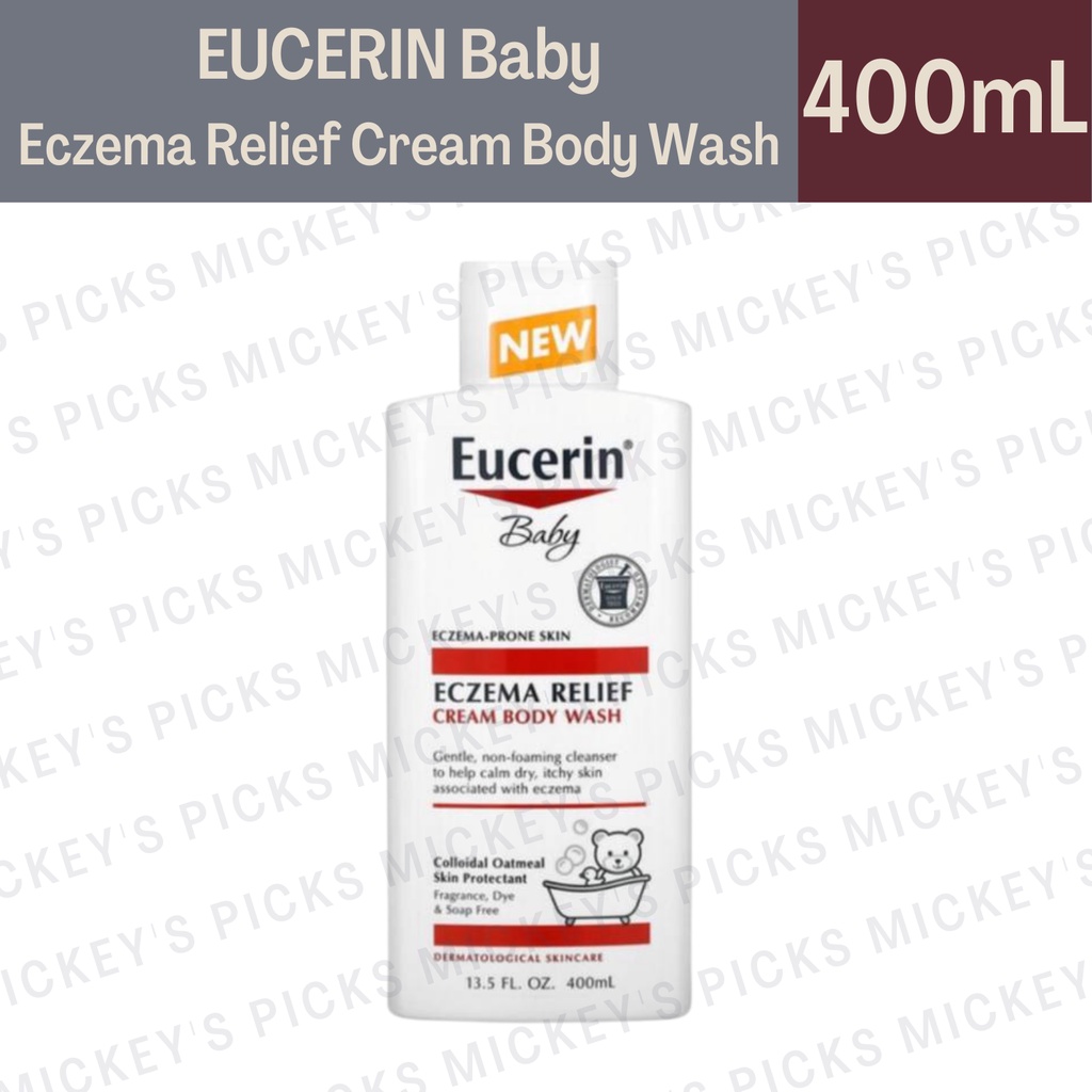 Eucerin Baby, Eczema Relief, Cream Body Wash, 13.5 fl oz (400 ml
