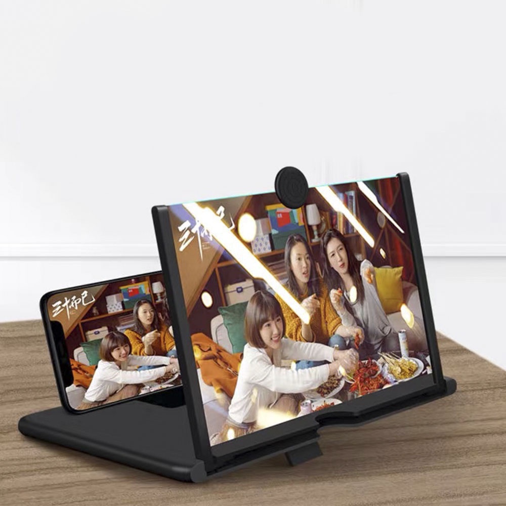10 inch 3D HD Mobule Phone Screen Extension Device Magnifier Foldable ...