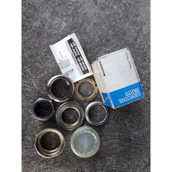 Jeu De Direction Shimano Exage HP-A450 – 1 Pouce – Argent – NOS (Neuf En Boîte)