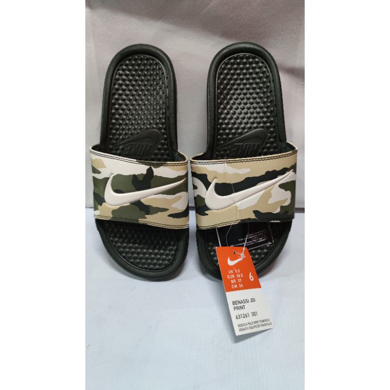 Nike Men's Benassi JDI Camo Print Slide Sandals | Shopee Philippines