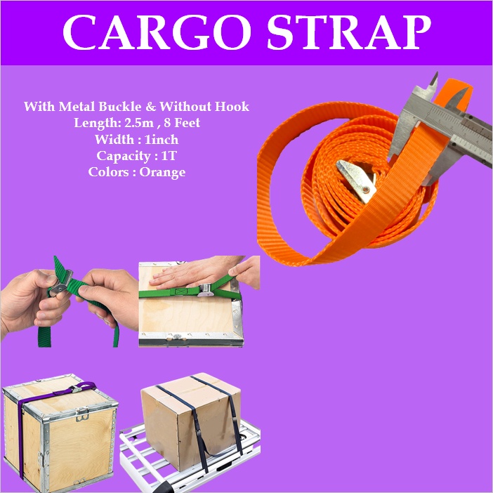 5T Heavy Duty Adjustable Ratchet Cargo Tie Down Straps Luggage Belt