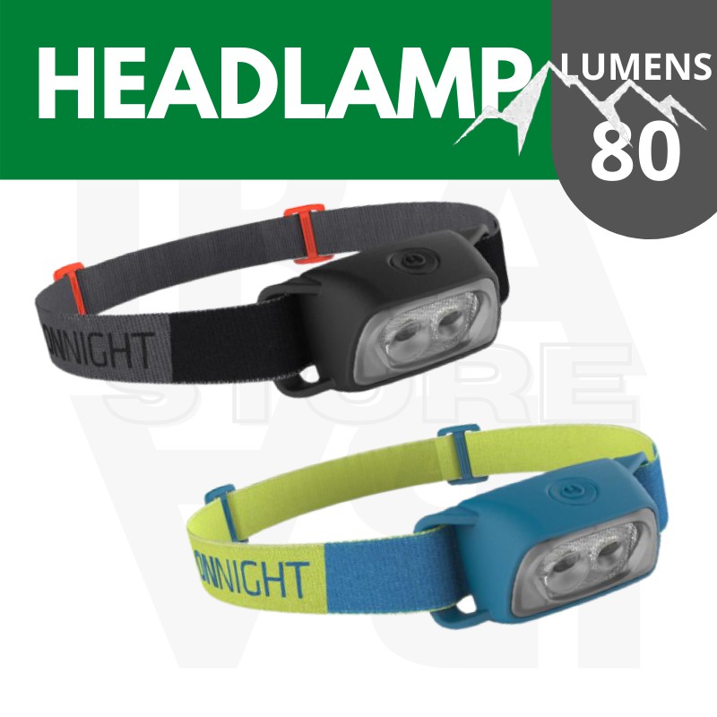 Quechua Onnight 100 Trekking Headlamp 80 Lumens Shopee Philippines