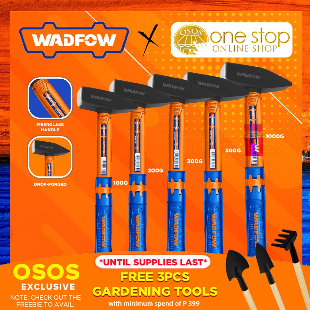 WADFOW Tools Original Drop-forged Carbon Steel Hammerhead Machinist ...