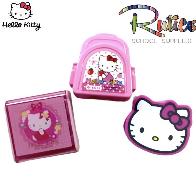SANRIO HELLO KITTY SHARPENER WITH TWO OR THREE HOLES | Shopee Philippines