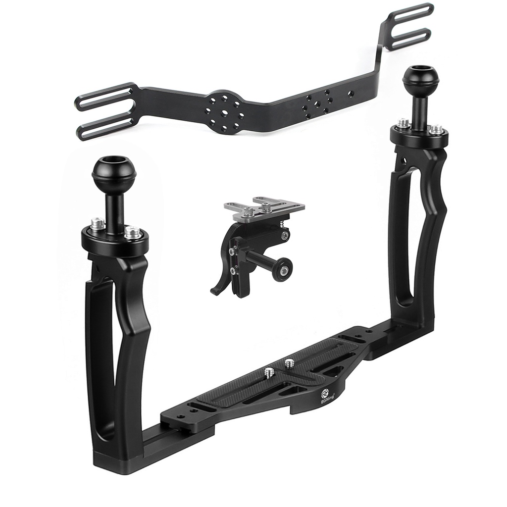 XT-XINTE Adjustable Dual Handle Tray Stabilizer Rig Diving Upgrade for ...