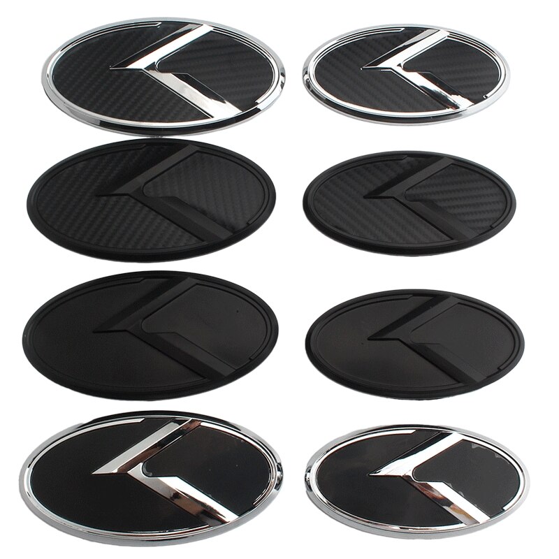 2pcs/set Car Front Emblem Rear Trunk Badge Stickers Auto Decoration For ...