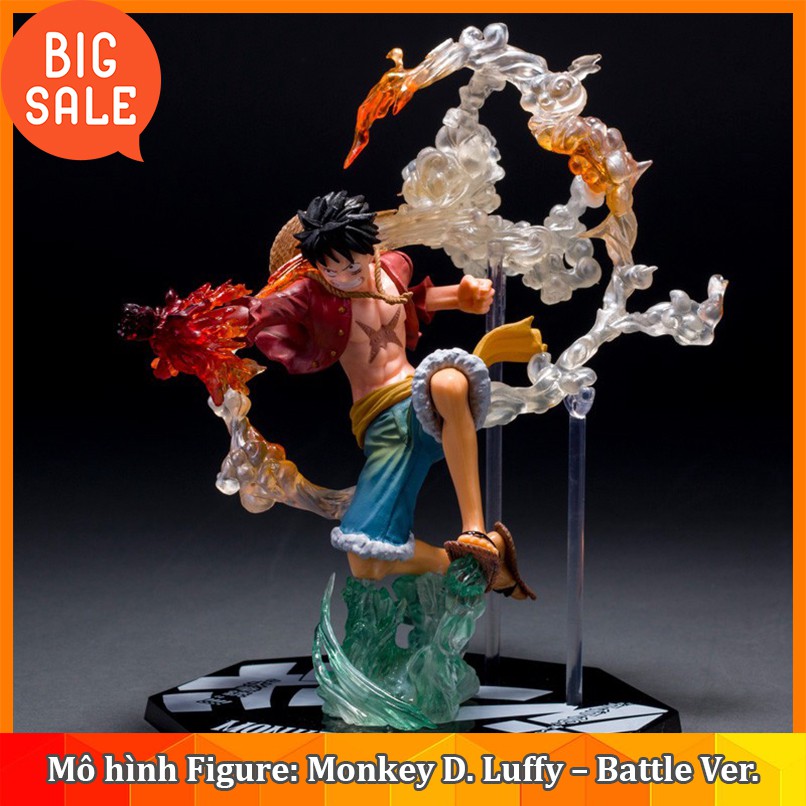 Luffy battle ver. One piece Figure [Nice Box] Extremely beautiful Luffy ...