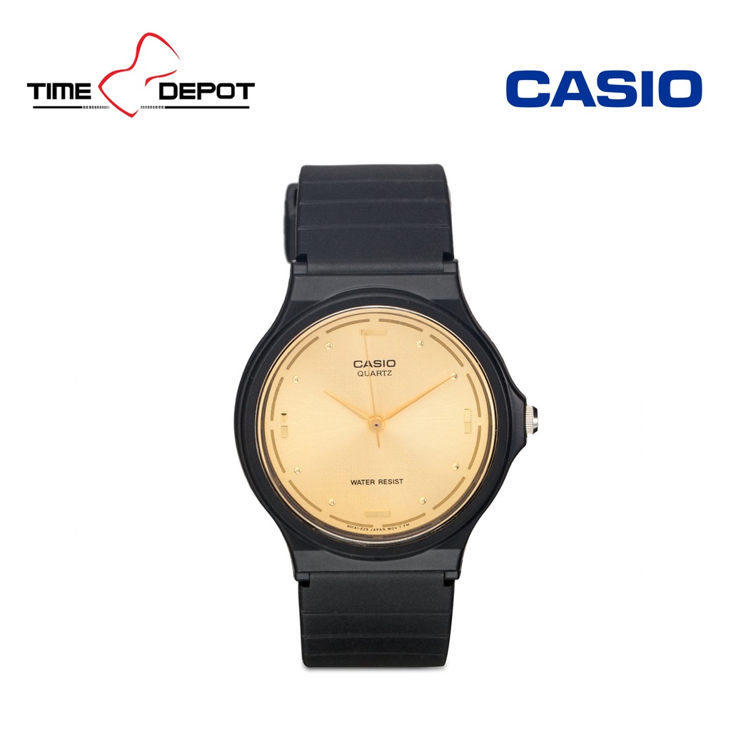 Casio MQ-76-9ALDF Analog Black Resin Strap Watch For Men | Shopee