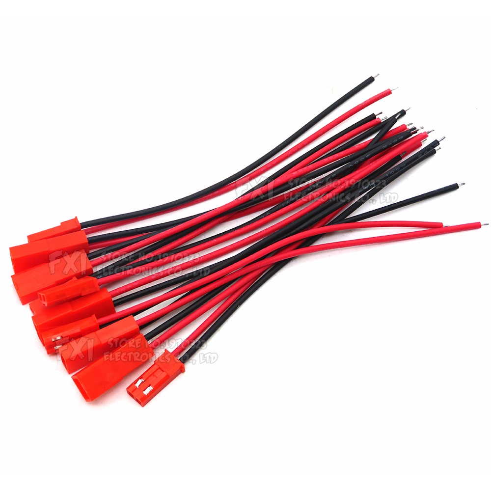 On/Off Switch Connector Plug JST For RC Li-Po Battery - Male/Female Wire By BinStore, Easy Safety Switch For RC Models