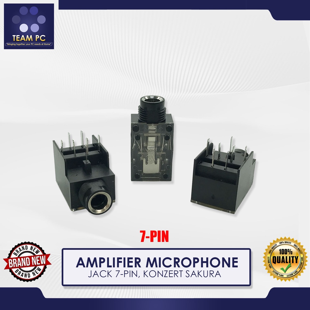 AMPLIFIER MICROPHONE JACK 7PIN, KONZERT SAKURA Shopee Philippines