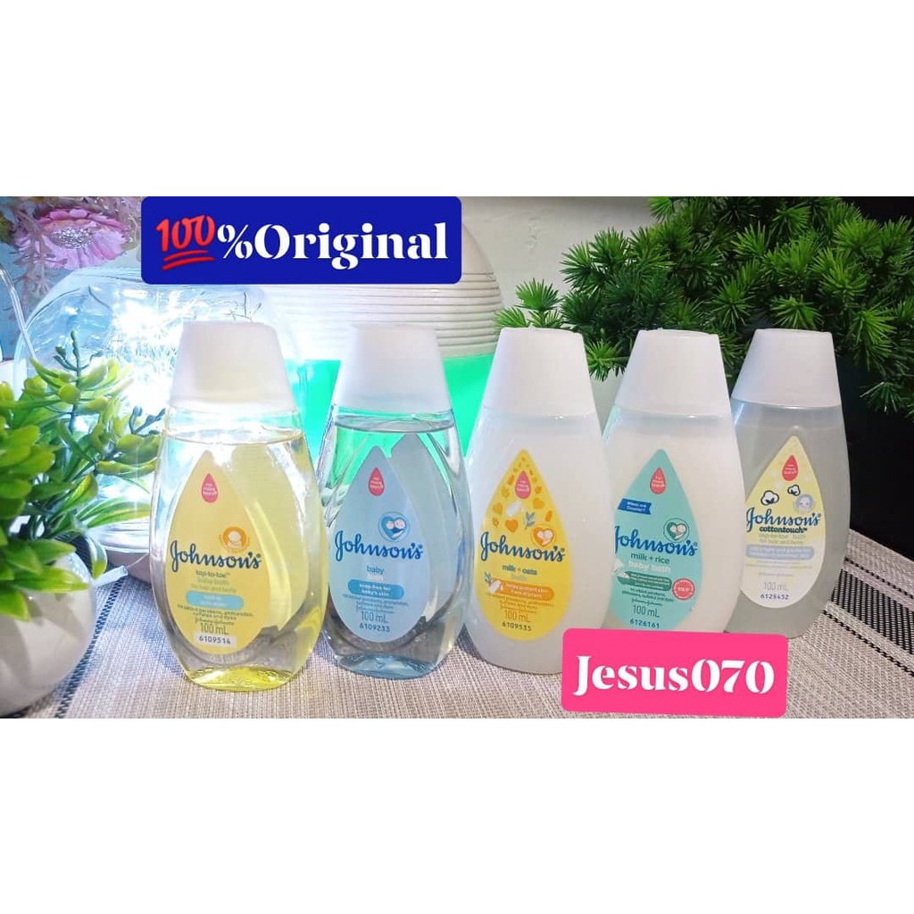 Johnson & Johnson Body Wash Shampoo & Skin Care 100mL Shopee Philippines