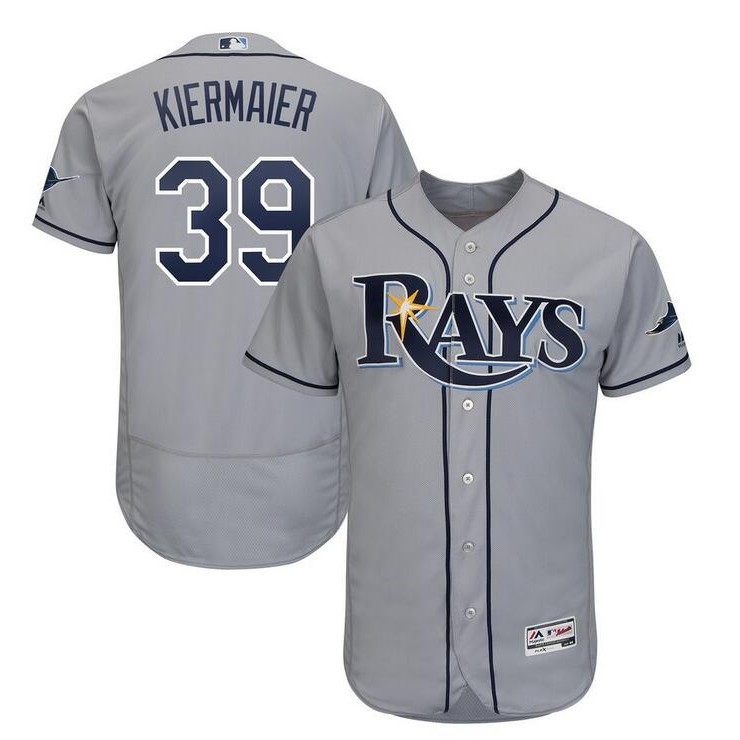 Men's Tampa Bay Rays Kevin Kiermaier Nike White Home Replica Player Name  Jersey