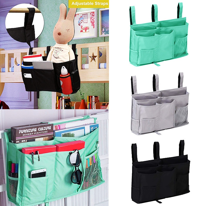 Bedside Storage Caddy, Bunk Bed Organizer Bed Storage Pocket Shopee