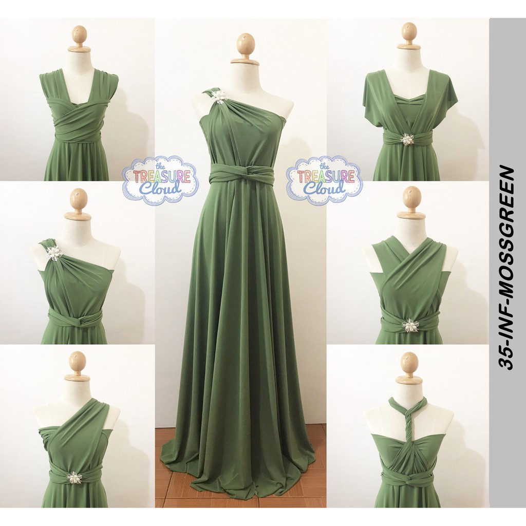 Infinity dress outlet green