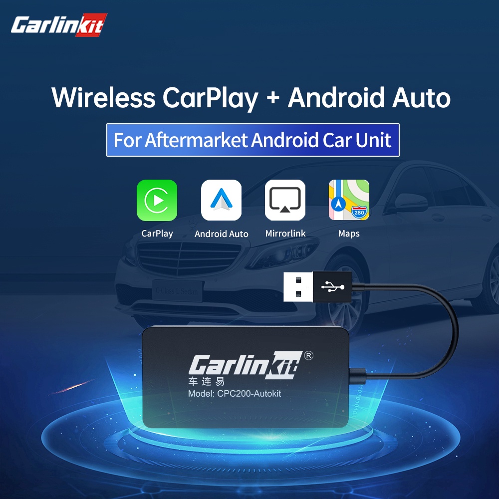 Carlinkit Carplay Wireless CarPlay Dongle for Android Navigation Player