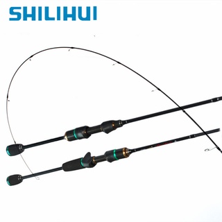 Proberos Ul Power Fishing Rod Solid Tip Micro Jigging 1.5m/1.68m/1.8m/2.1m  Spinning Ultra Light Baitcasting Ultralight 210