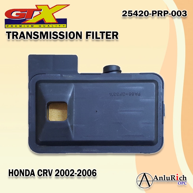 Transmission Filter for HONDA CRV 20022006 (25420PRP003) Shopee