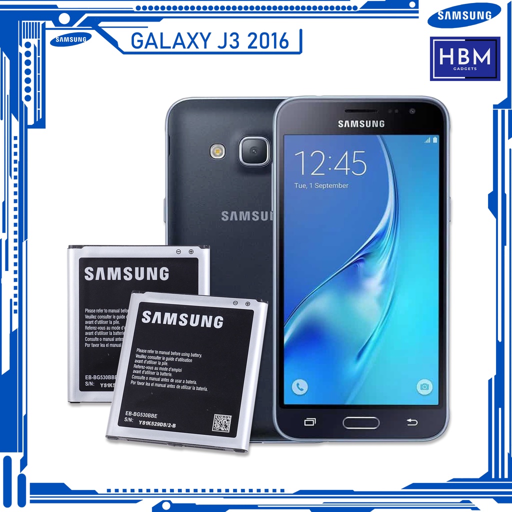 ORIGINAL Samsung Galaxy J3 (2016) Original Battery Model EBBG530BBE