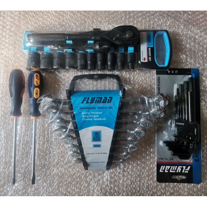 Flyman tools package / bundle set | Shopee Philippines