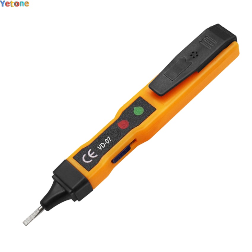 Continuity Voltage Detector Pen Non-contact Inductive AC/DC Voltage ...