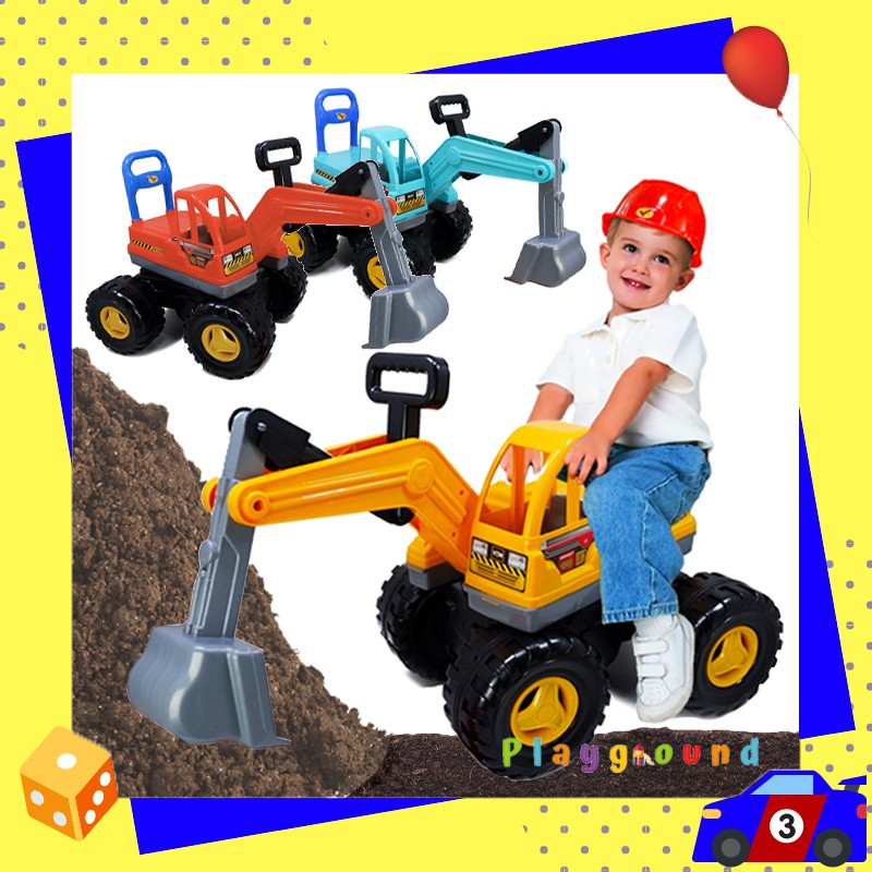 Kids Ride Car Big Loader Excavator Size Toy 9938 | Shopee Philippines