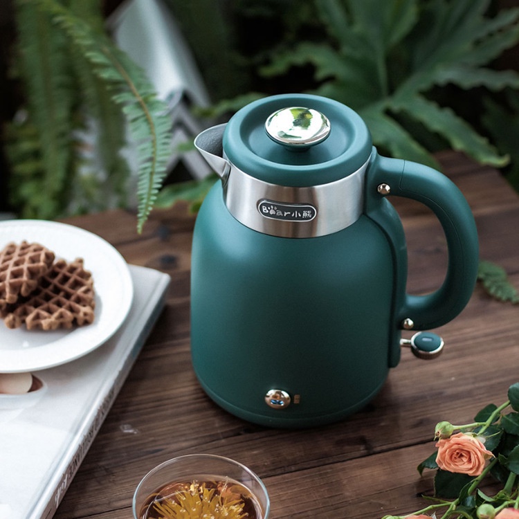 Bear an Electric Kettle Thermal Insulation Stainless Steel Constant ...