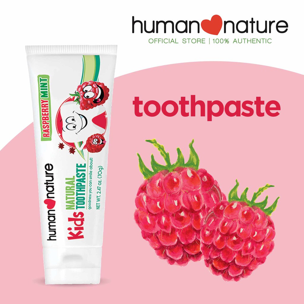 Human Nature Natural Kids Toothpaste 70g Shopee Philippines