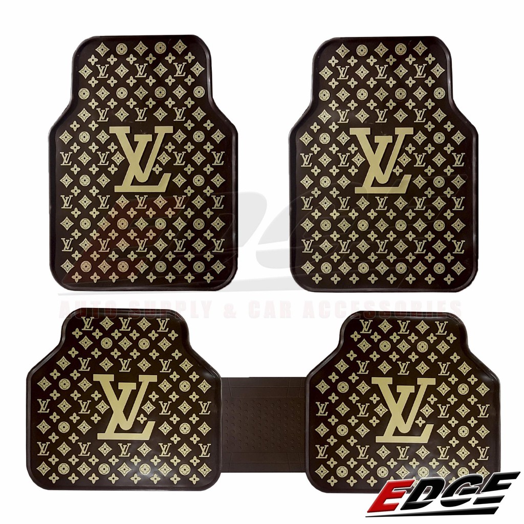 $127.64 LV Universal Automobile Carpet Car Floor Mat Rubber Louis