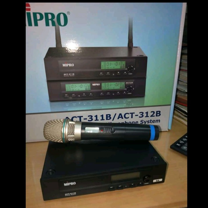 Mipro ACT 311B ACT 312B Diversity Wireless Microphone System