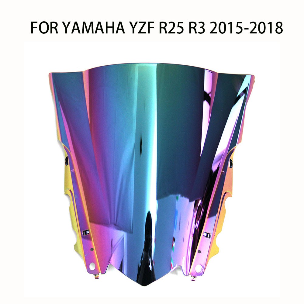 For YAMAHA yzf r25 r3 2015-2018 High Quality Motorcycle Windshield ...