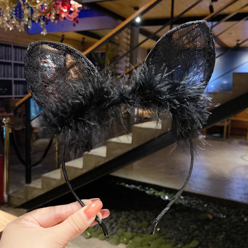 Cute Japanese Cat Ear Headband Accessories Gift Shopee Philippines