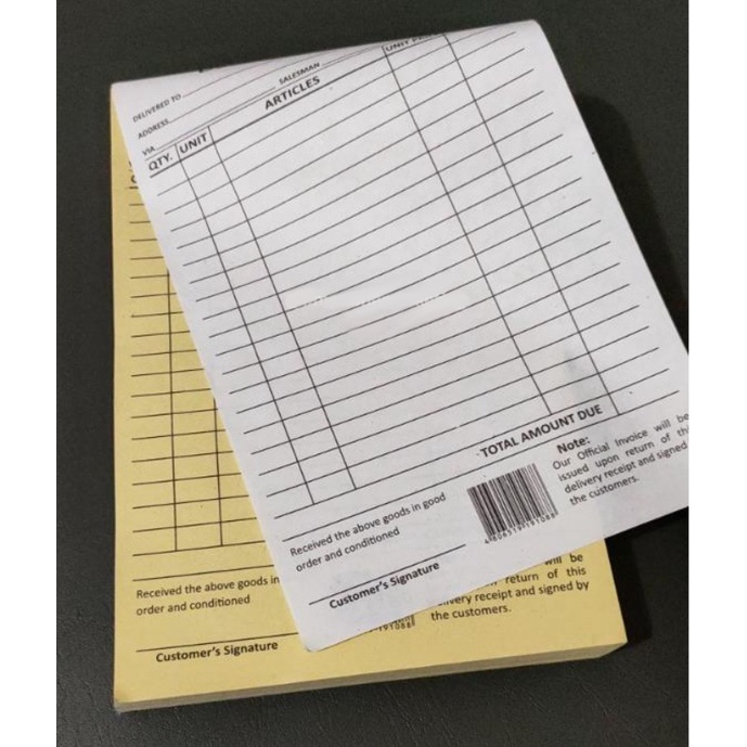 Shop order slip for Sale on Shopee Philippines
