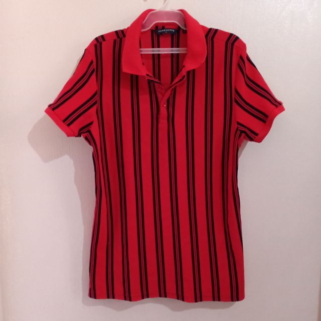 Penshoppe best sale striped polo