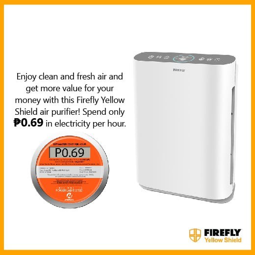 Firefly yellow shield store air purifier