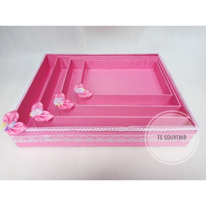 Delivery Box Without Lid A set Of pink Colors | Shopee Philippines