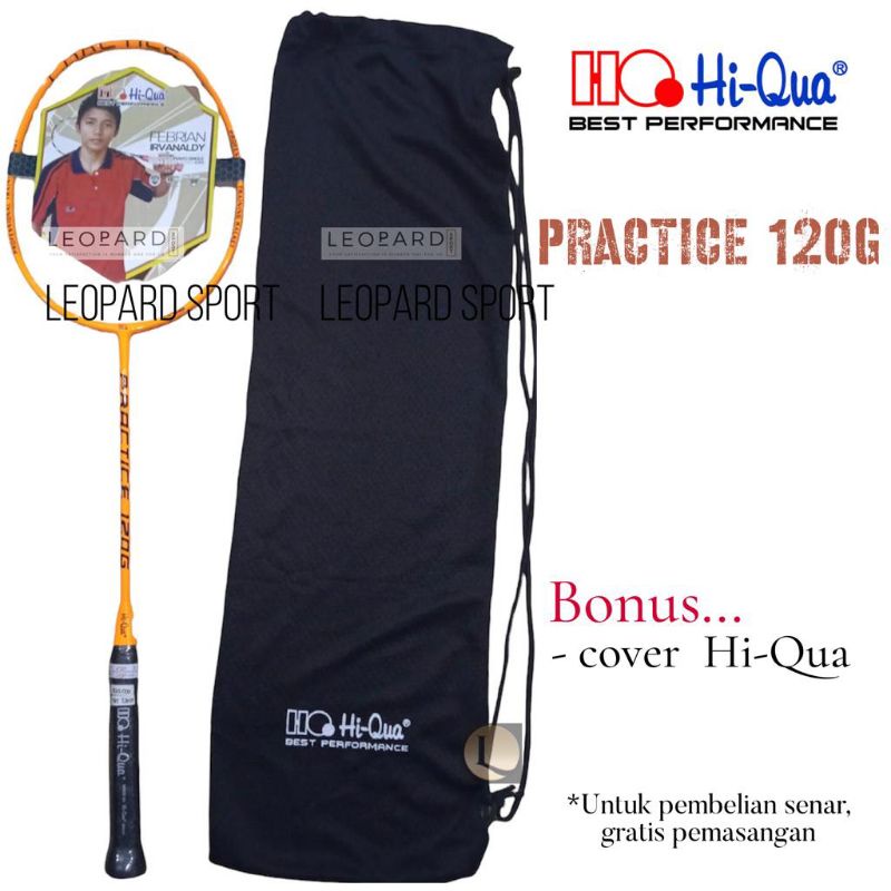 Hiqua Practice Badminton Racket 120G / Professional Training Racket