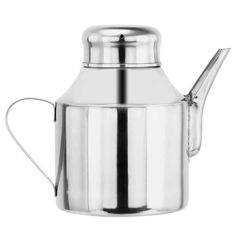 Stainless Steel Oil Pot Olive Oil Pourer Kitchen Oil Dispenser Cooking